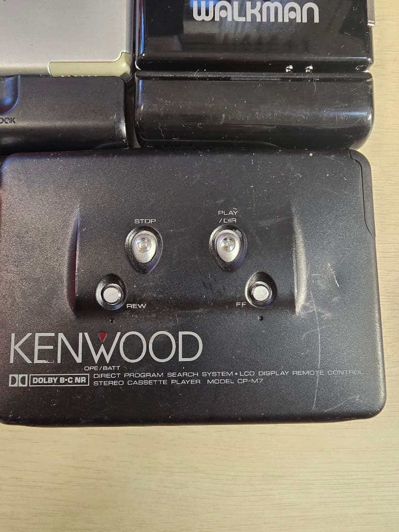 SONY KENWOOD AIWAポータブルカセットプレーヤー