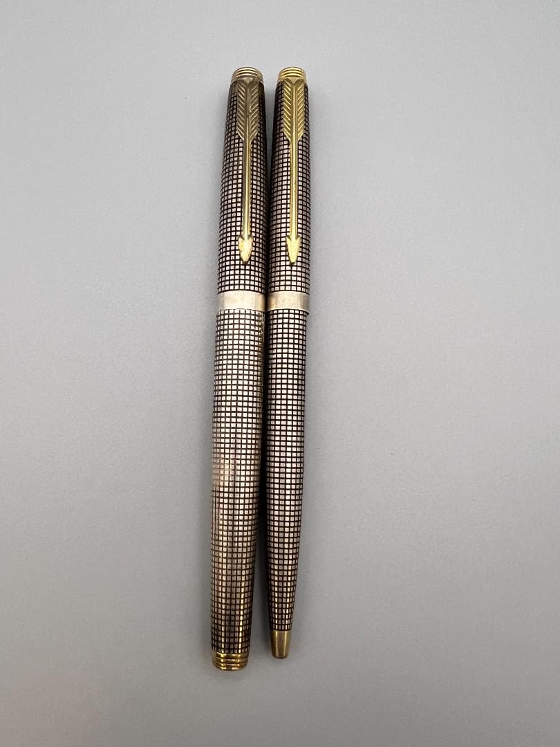 パーカー Parker USA製 スターリング 14K 万年筆 ボールペン ２本