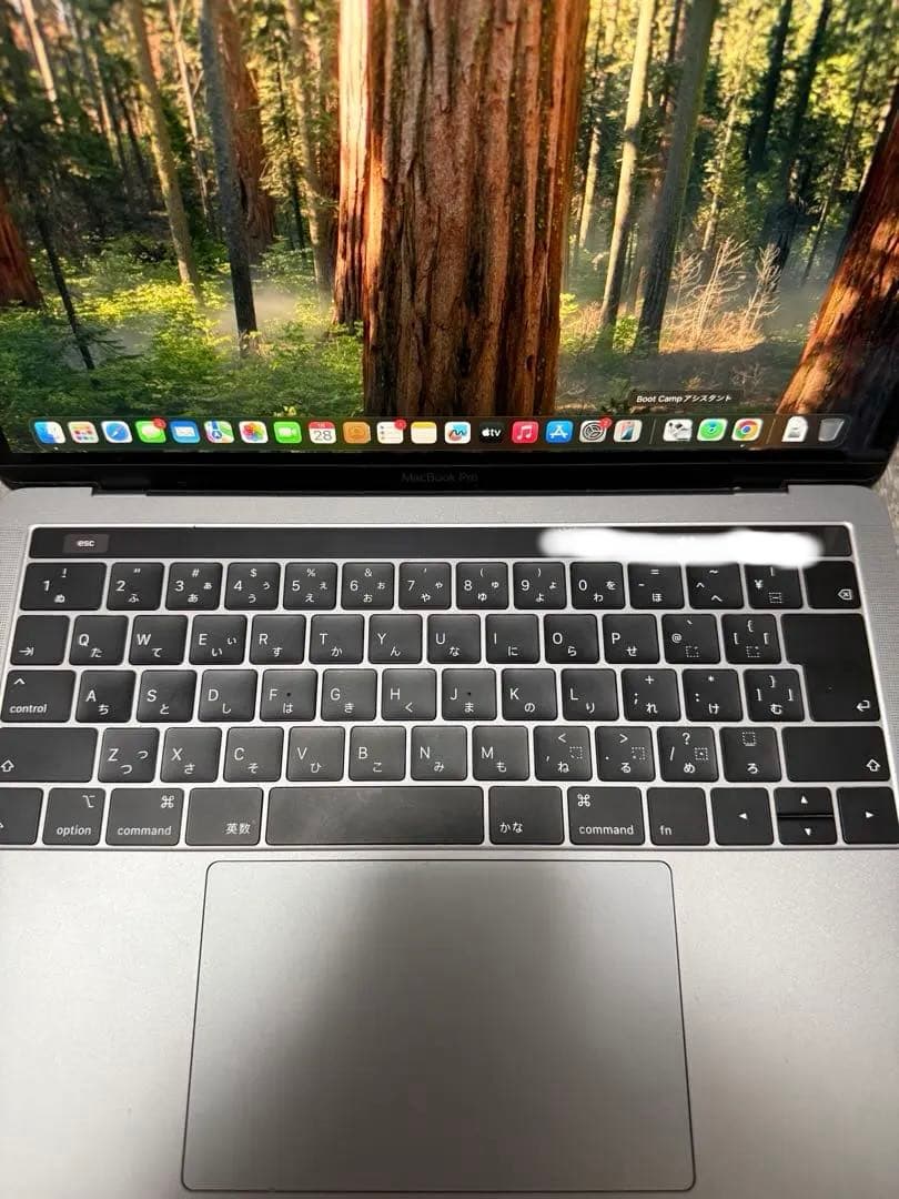 MacBook Pro 2018日本語配列 Windows 11