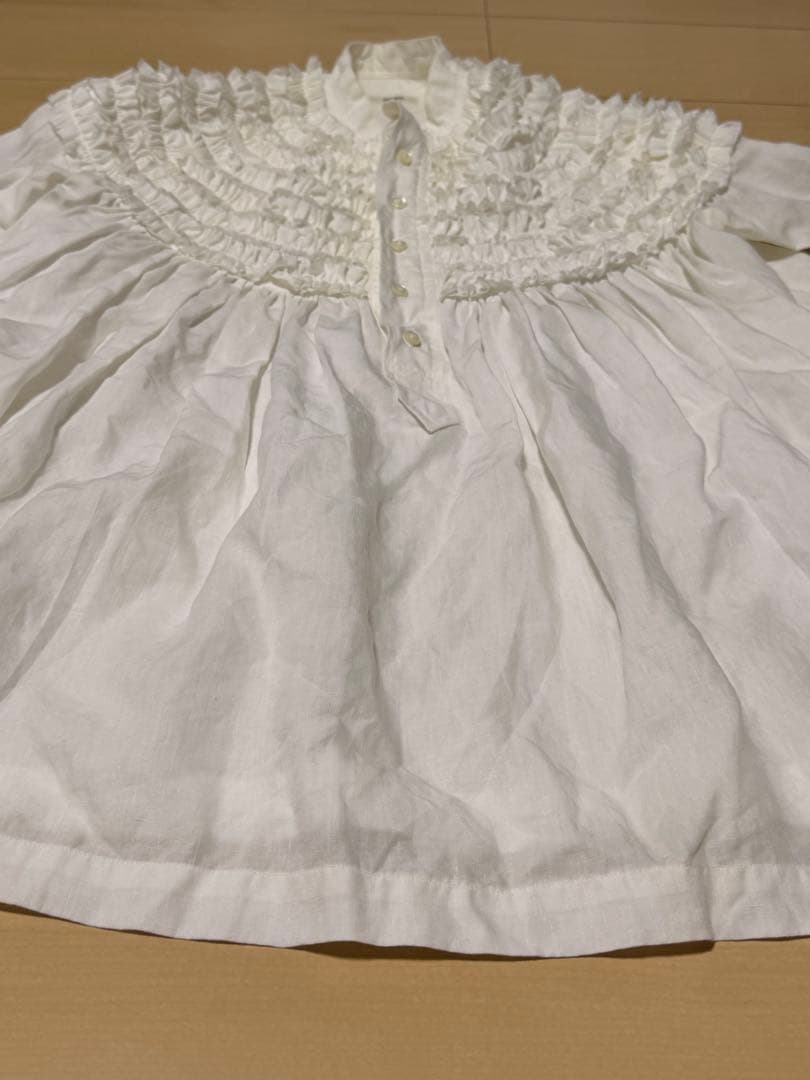 即完売品 Drawer別注 Scye サイ ピコフリルブラウスM 329