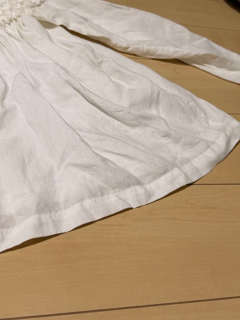 即完売品 Drawer別注 Scye サイ ピコフリルブラウスM 329