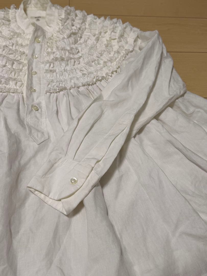 即完売品 Drawer別注 Scye サイ ピコフリルブラウスM 329