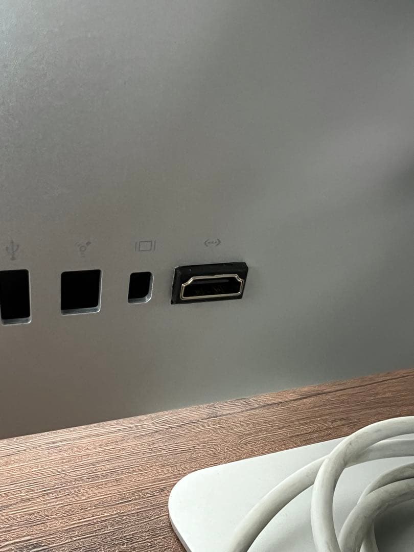 hdmi モニター　iMac