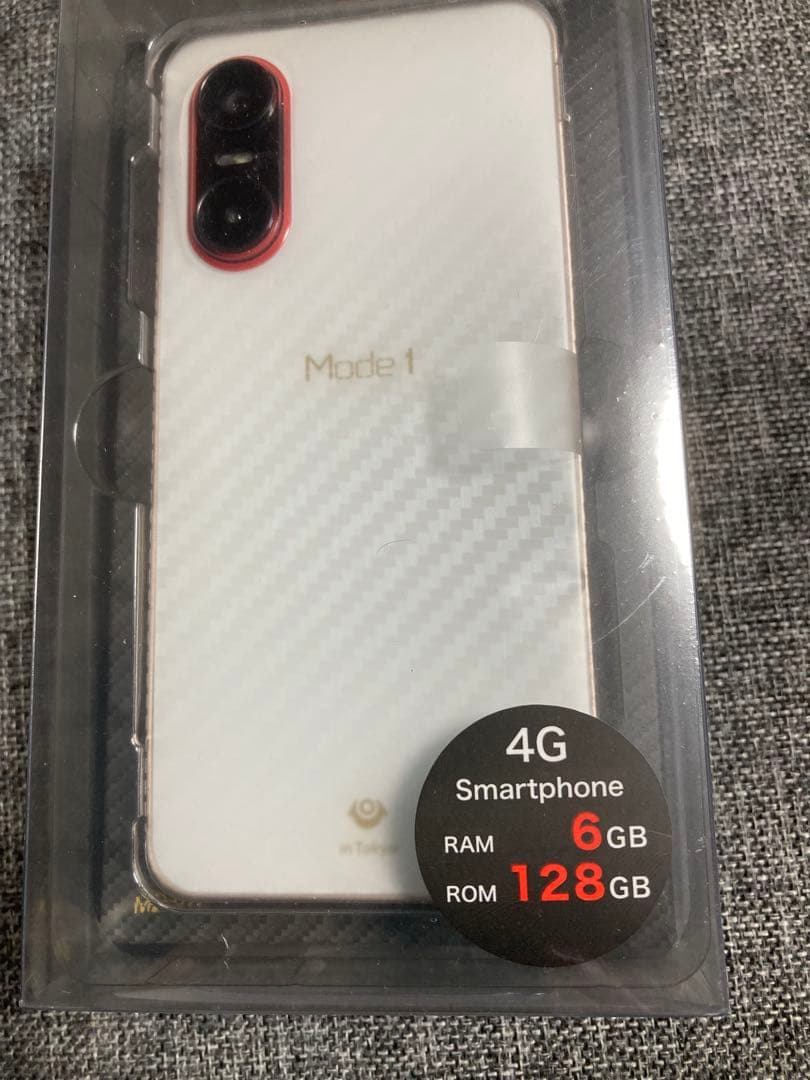Mode 1 POCKET 小型スマートフオン128GBモデル　モバイル　白