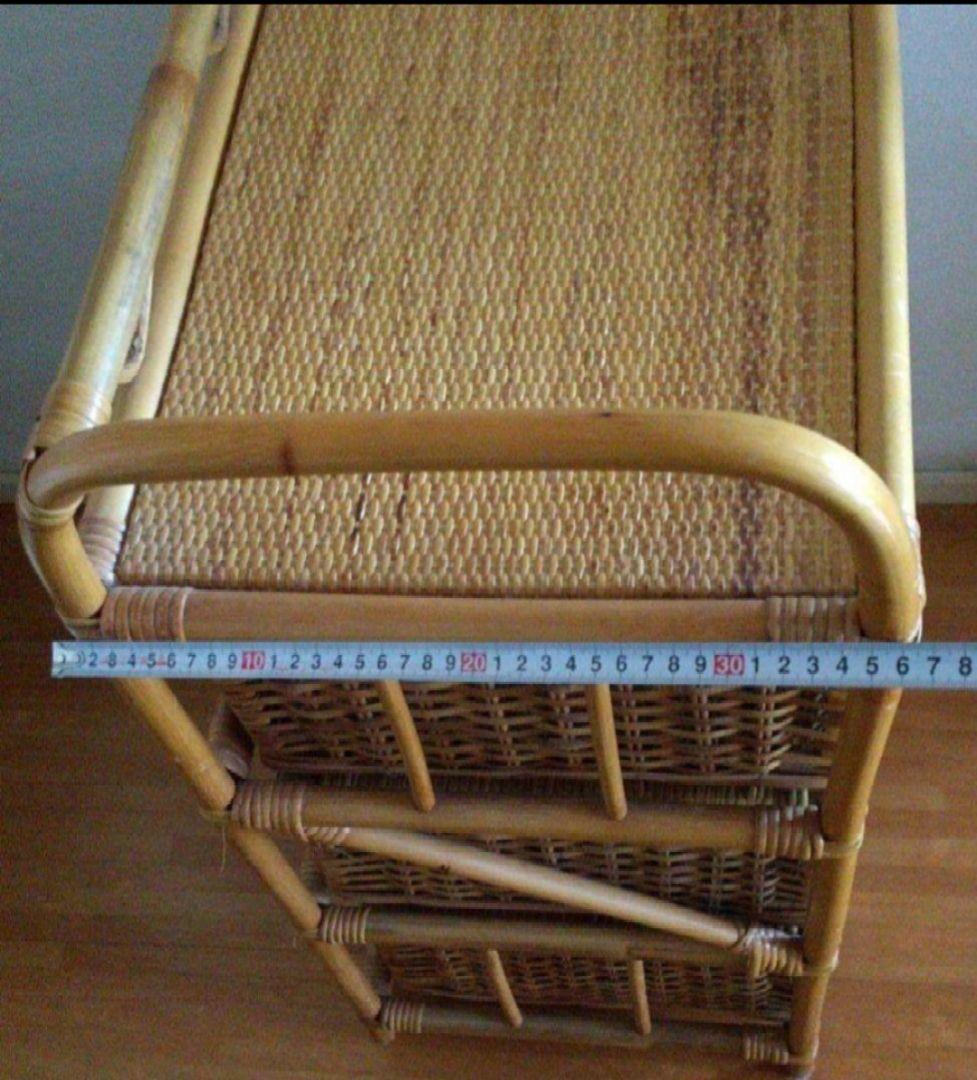 籐ラタン チェスト 家具 タンス 箪笥 3段 ラタン 棚 ラック アジアン家具