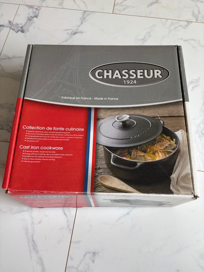 CHASSEUR 鋳鉄製 両手鍋 限定色