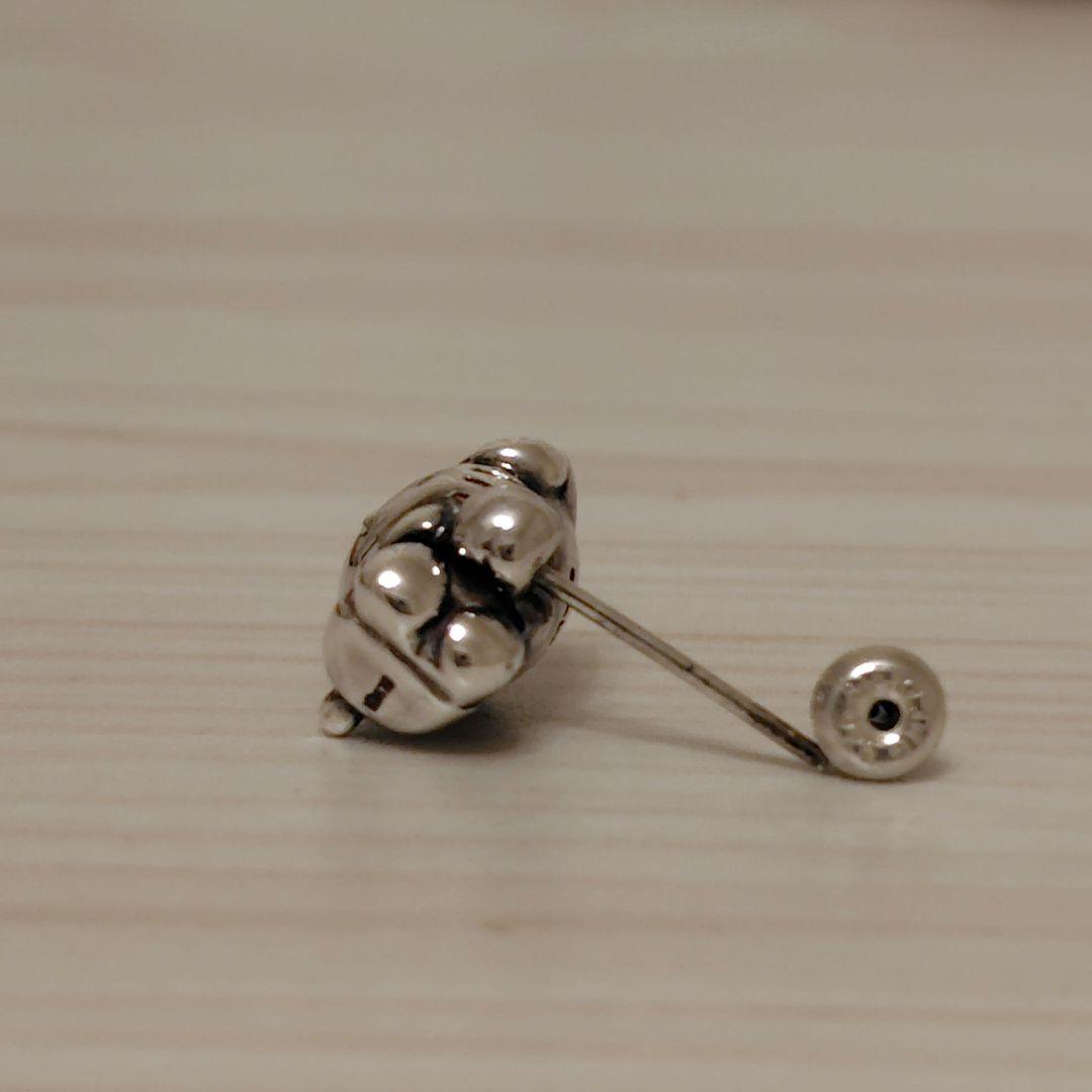 e.m. zucca ハローキティ シルバー ピアス(片耳用)