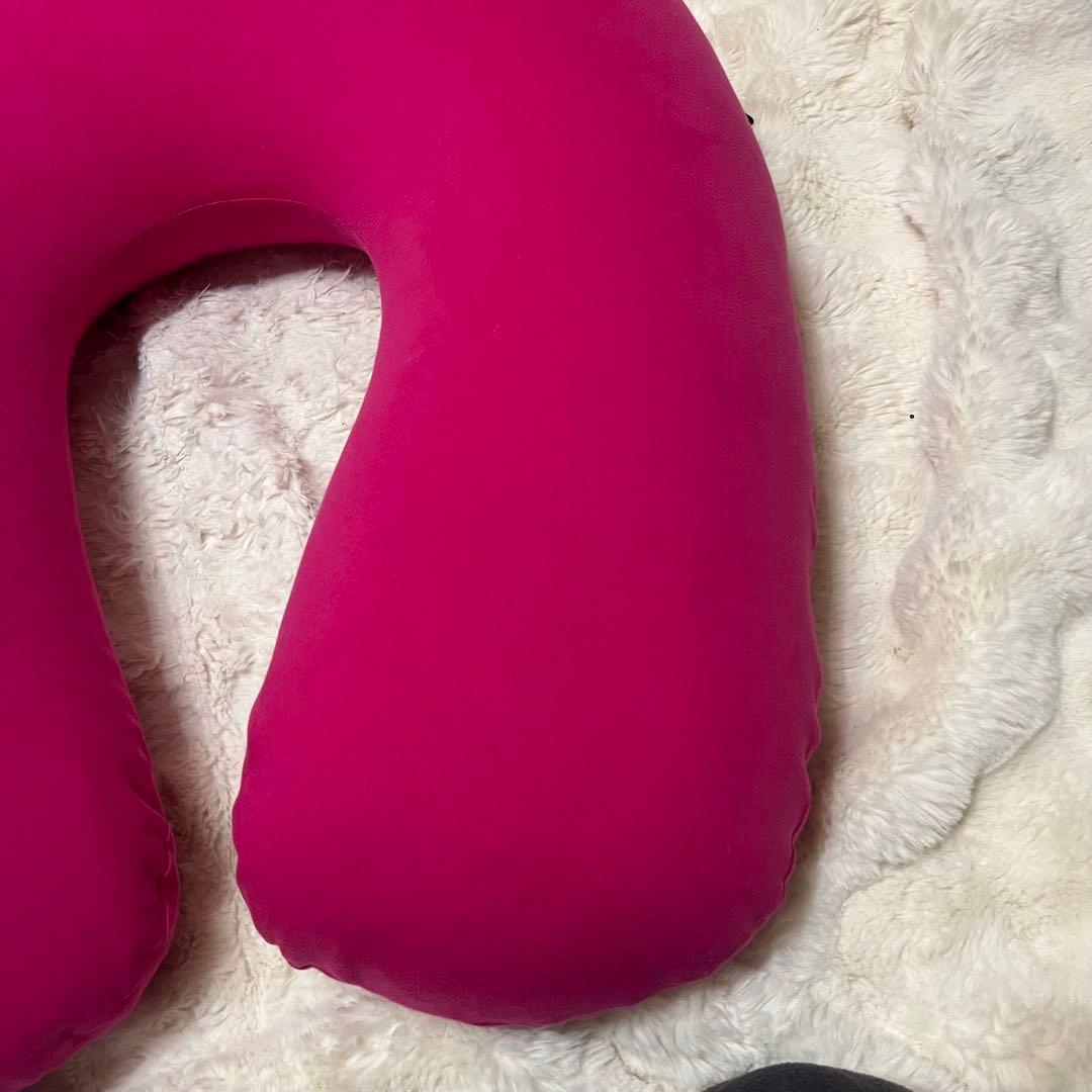 【良品】Yogibo サポート ピンク support U字型