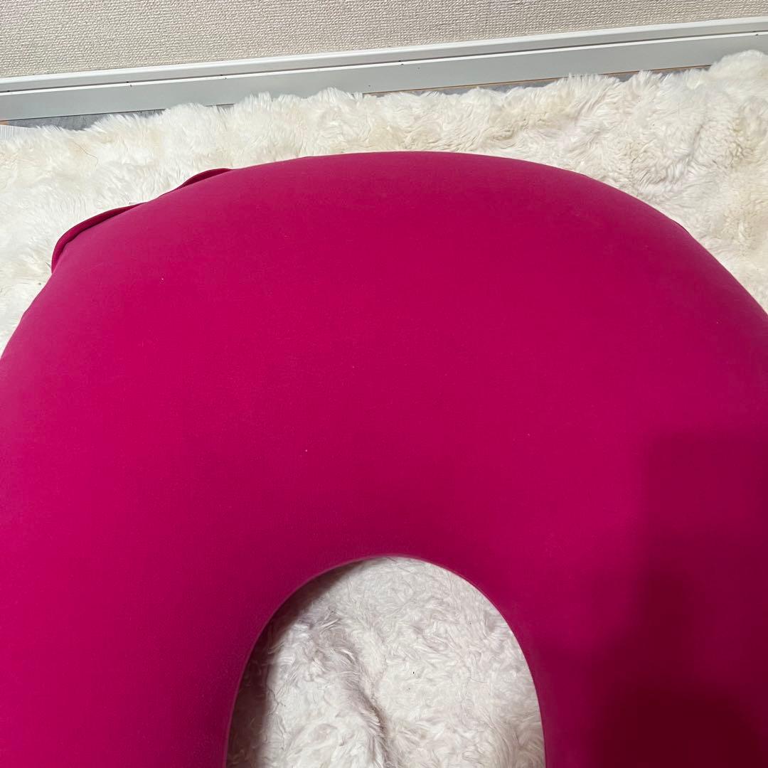 【良品】Yogibo サポート ピンク support U字型