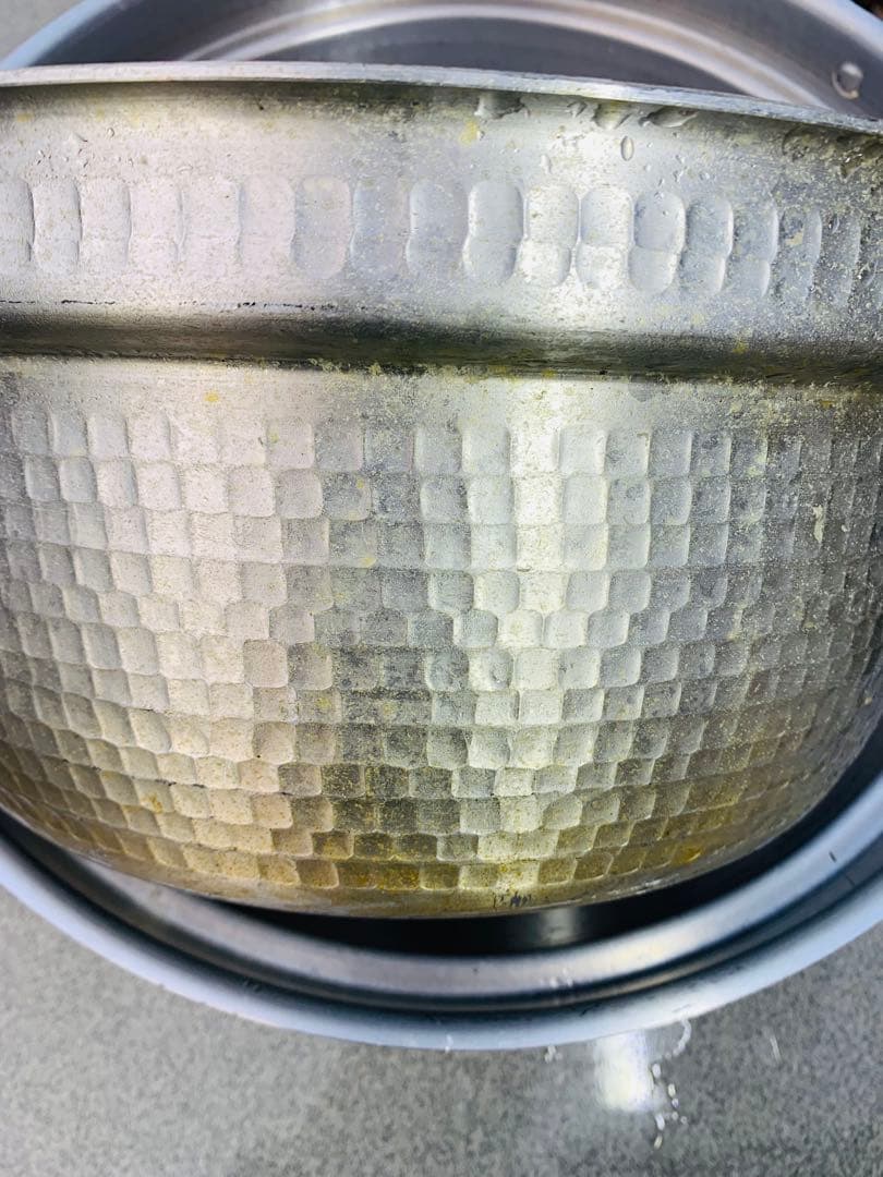 両手打ち出し鍋 3サイズ　3点セット飲食店　業務用　キッチン　鍋　大きい