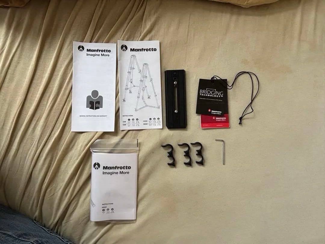 【⭐︎葵⭐︎】Manfrotto ビデオ三脚（509HD 545GB）セット