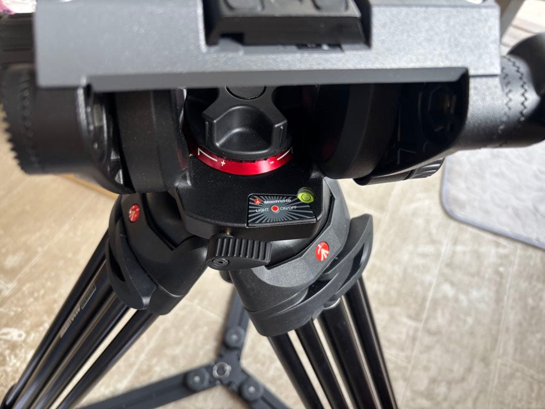 【⭐︎葵⭐︎】Manfrotto ビデオ三脚（509HD 545GB）セット