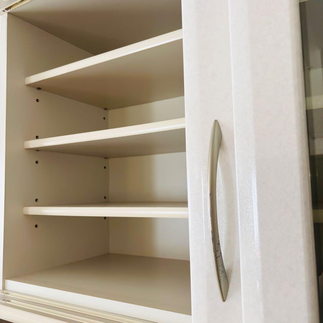 IDC大塚 食器棚 引き戸 幅120 梱包・発送たのメル便