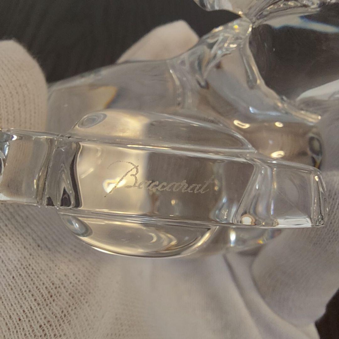 バカラ 置物 インテリア Baccarat フィギュア ベア 熊 クマの休日