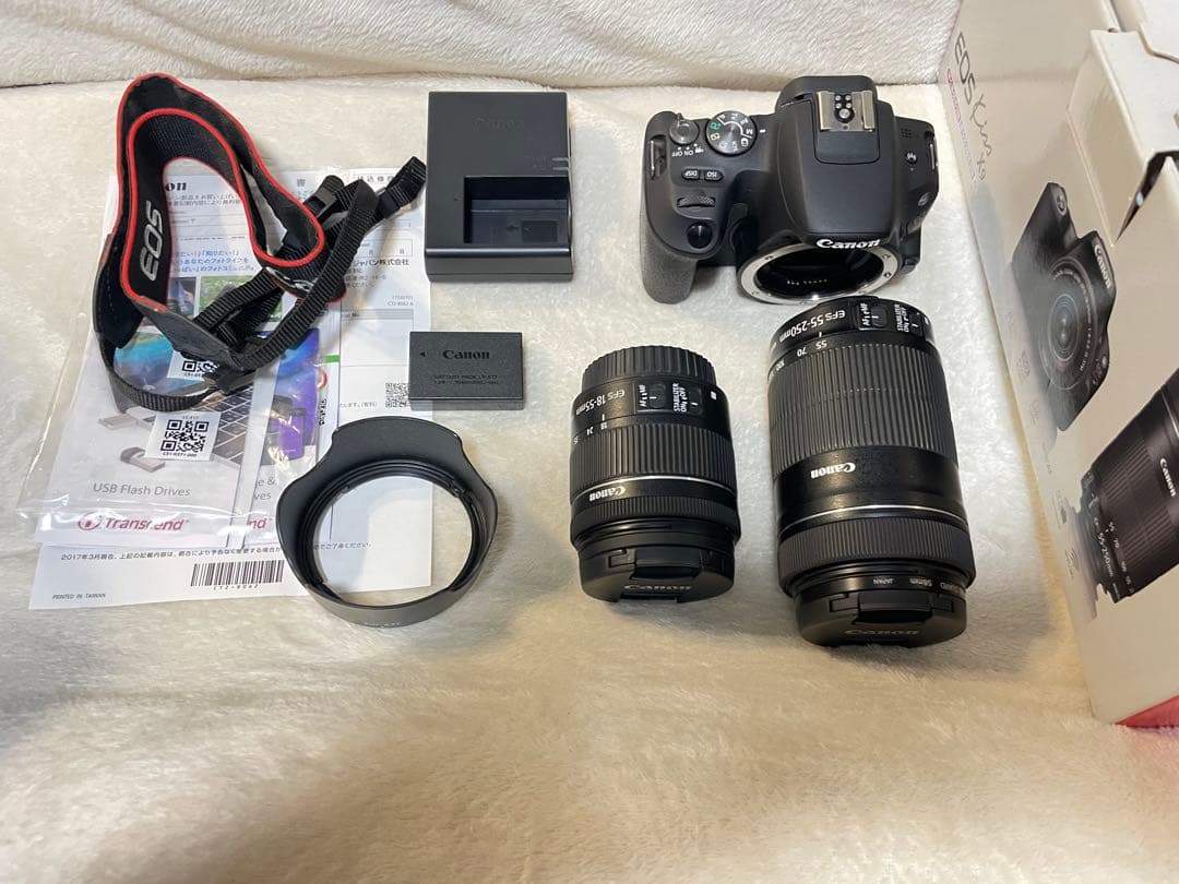 【める】Canon EOS Kiss X9ダブルレンズセット