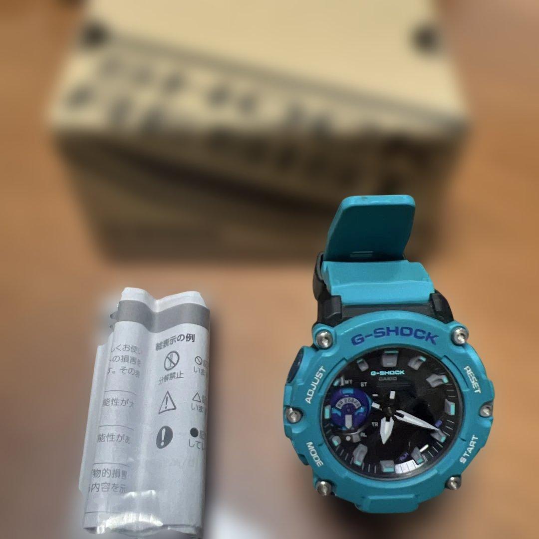 G-SHOCK CASIO デジタル腕時計 青