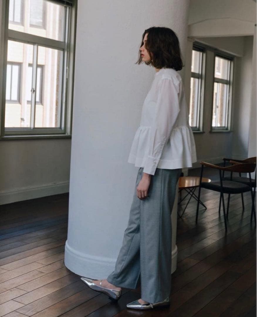 OHGA ぺプラムブラウス