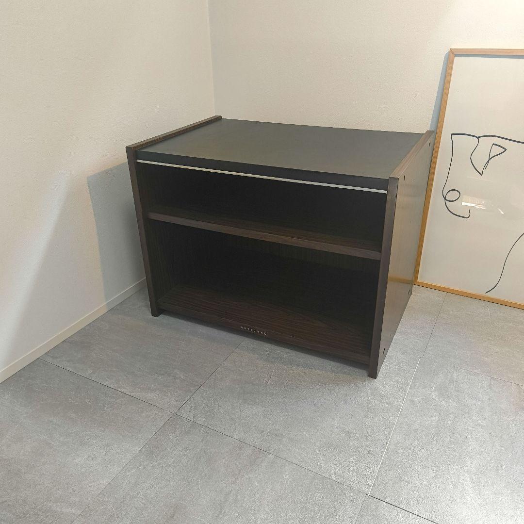 ヴィンテージ national オーディオ　キャビネット　黒　ブラウン