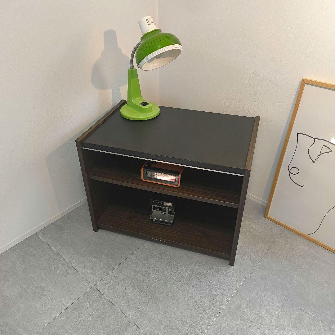 ヴィンテージ national オーディオ　キャビネット　黒　ブラウン