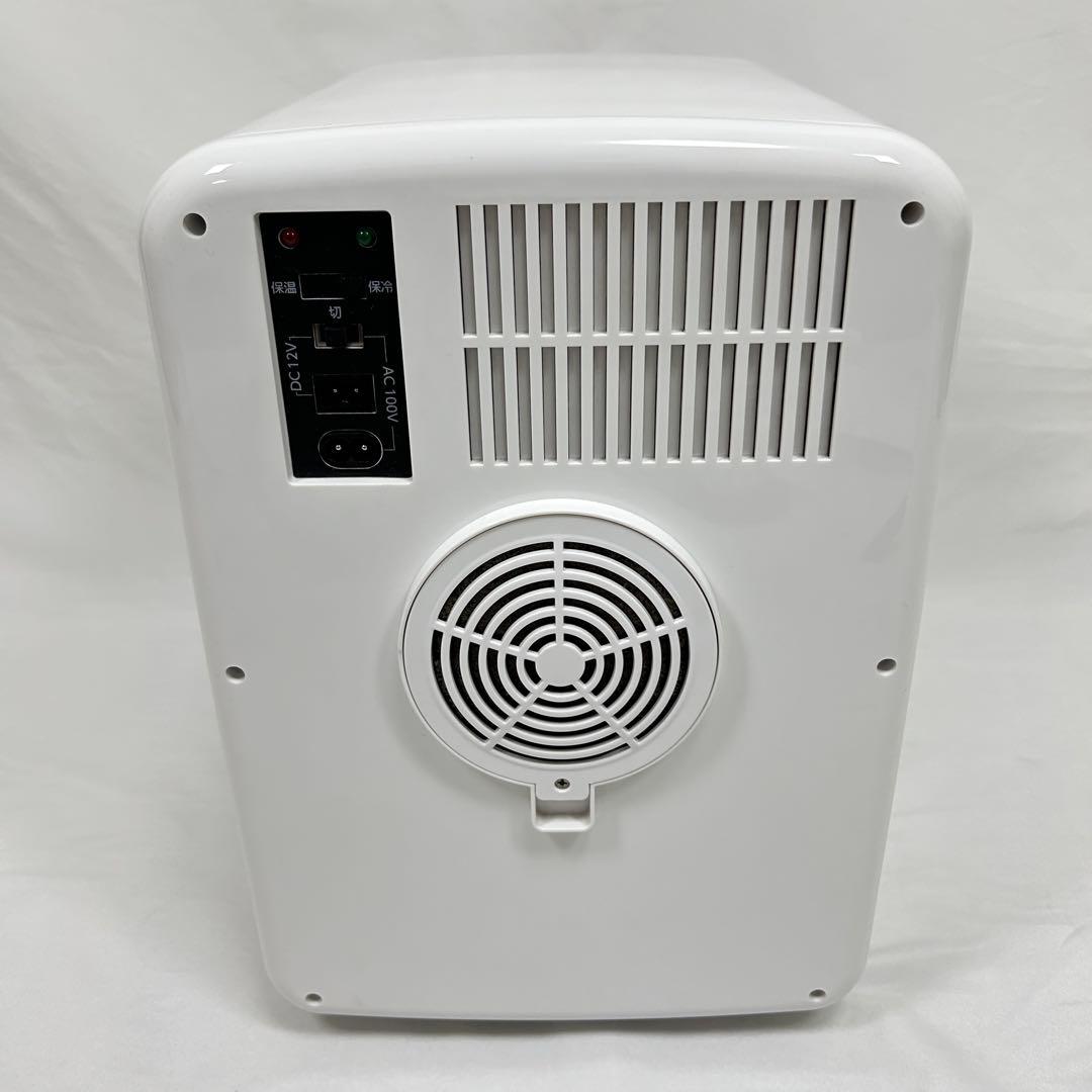 オーム電機 ポータブル電子式保冷保温ボックス KAJ-R136R-W