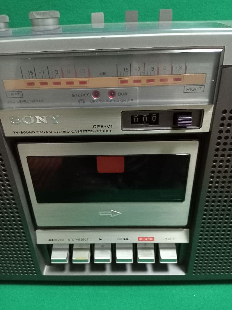 SONY CFS-V1 ラジカセ FM/AMカセット