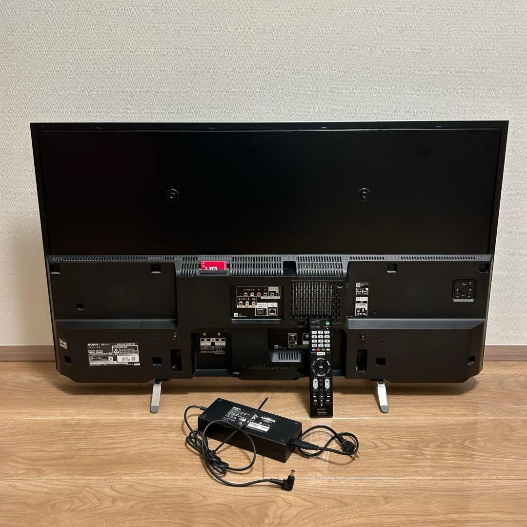 【美品】SONY 43型 KJ-43W870C タッチパッドリモコン付
