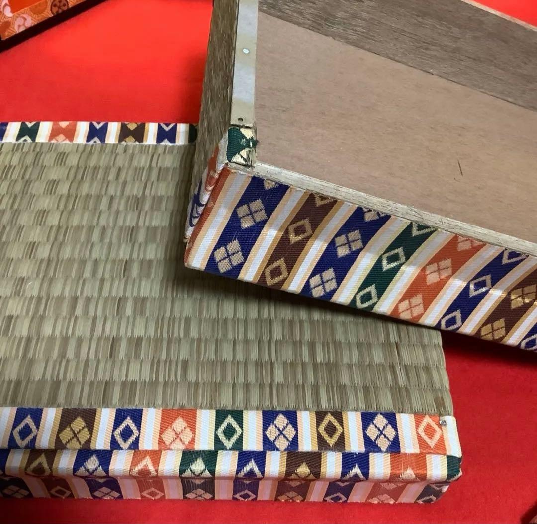 #親王飾り　●豪華衣装・良いお顔です。小道具あります、丁寧な作りです‼️−３３