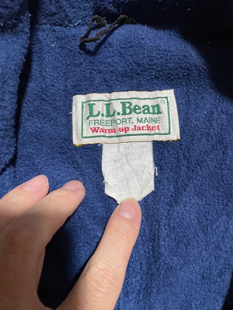 LLbean ウォームアップジャケット Mサイズ usa製　80s 90s