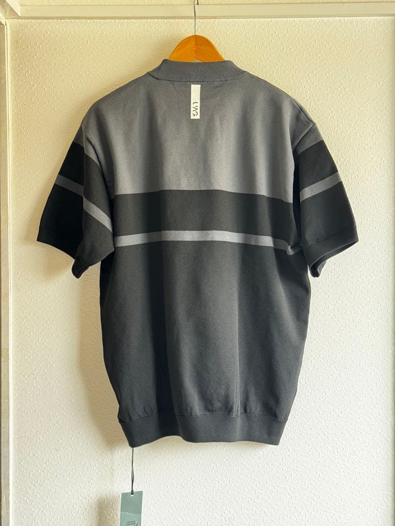 UNITED ARROWS GOLF メンズ プレーティング モックネック