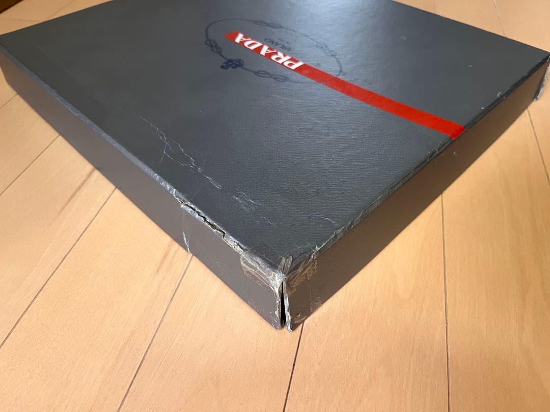 PRADA ブラック レインブーツ