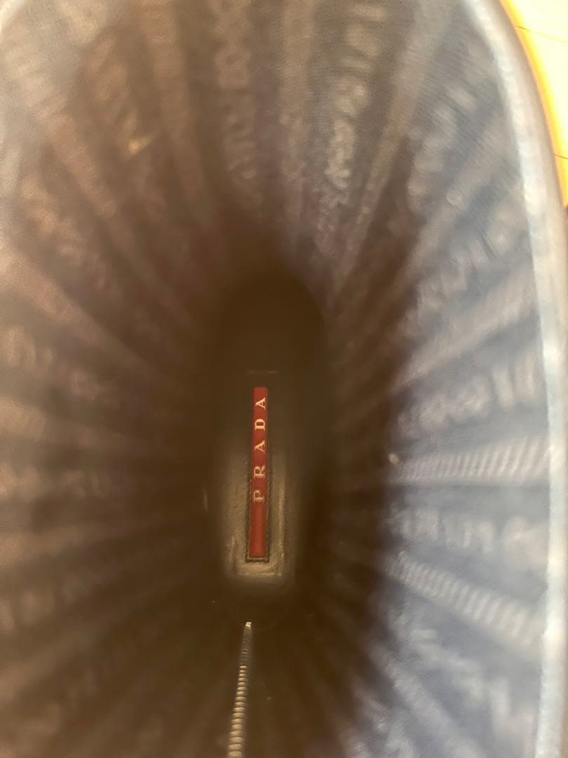 PRADA ブラック レインブーツ