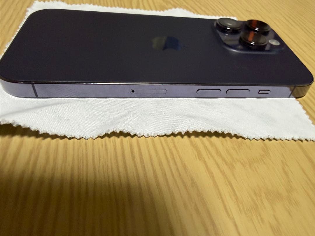 iPhone 14 Pro 256GB ディープパープル 本体 バッテリー80%
