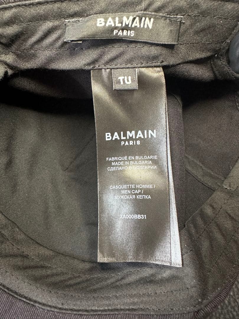 正規品 新品未使用 BALMAIN バルマン キャップ