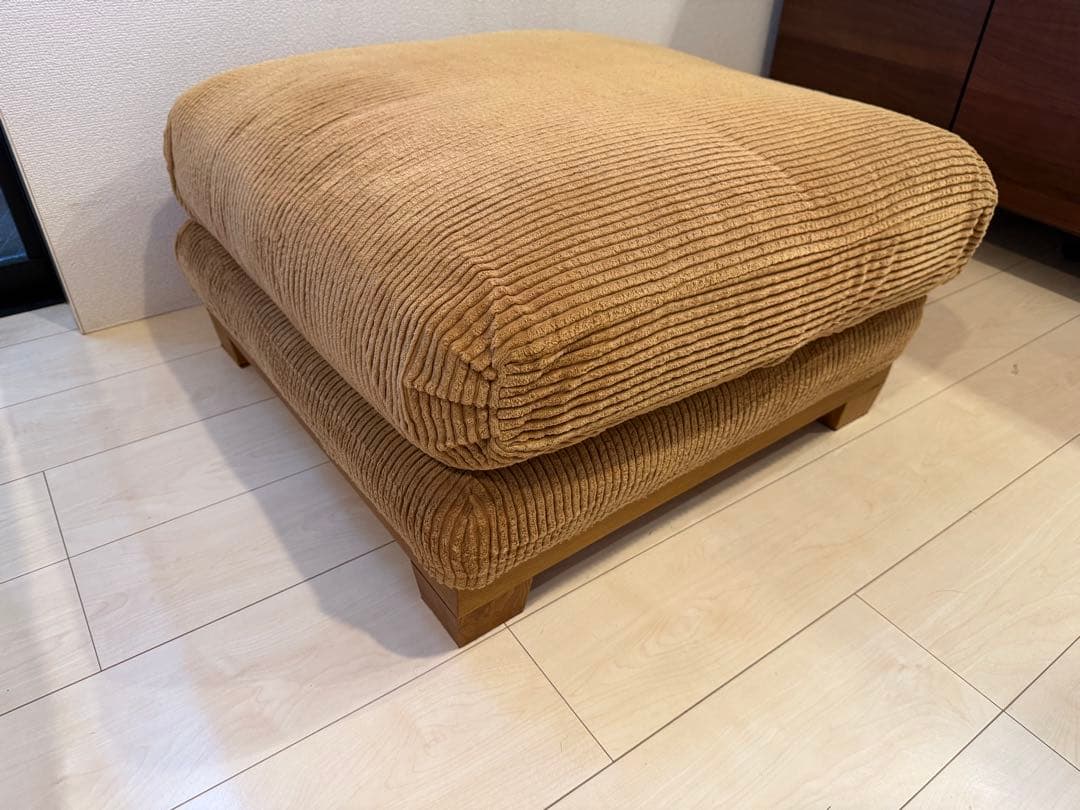 kojiten　オットマン　folk コーデュロイ　脚高5cm リセノ