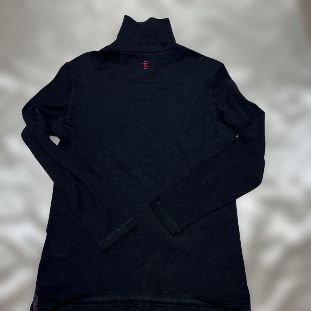 美品 ブリーフィング ストレッチ タートルネックシャツ