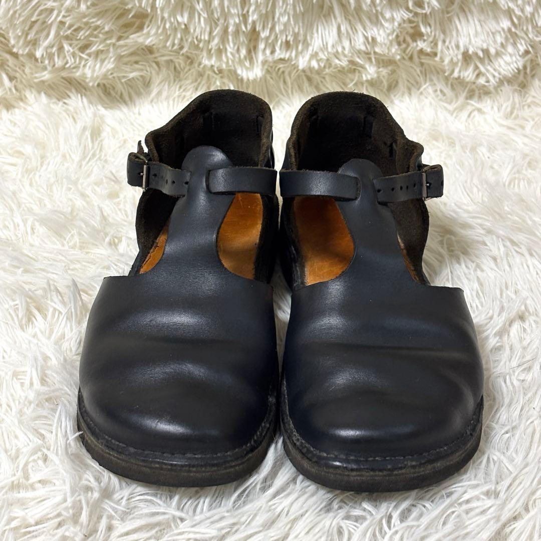 【美品】オーロラシューズ　ウエストインディアン　ブラック　24.0