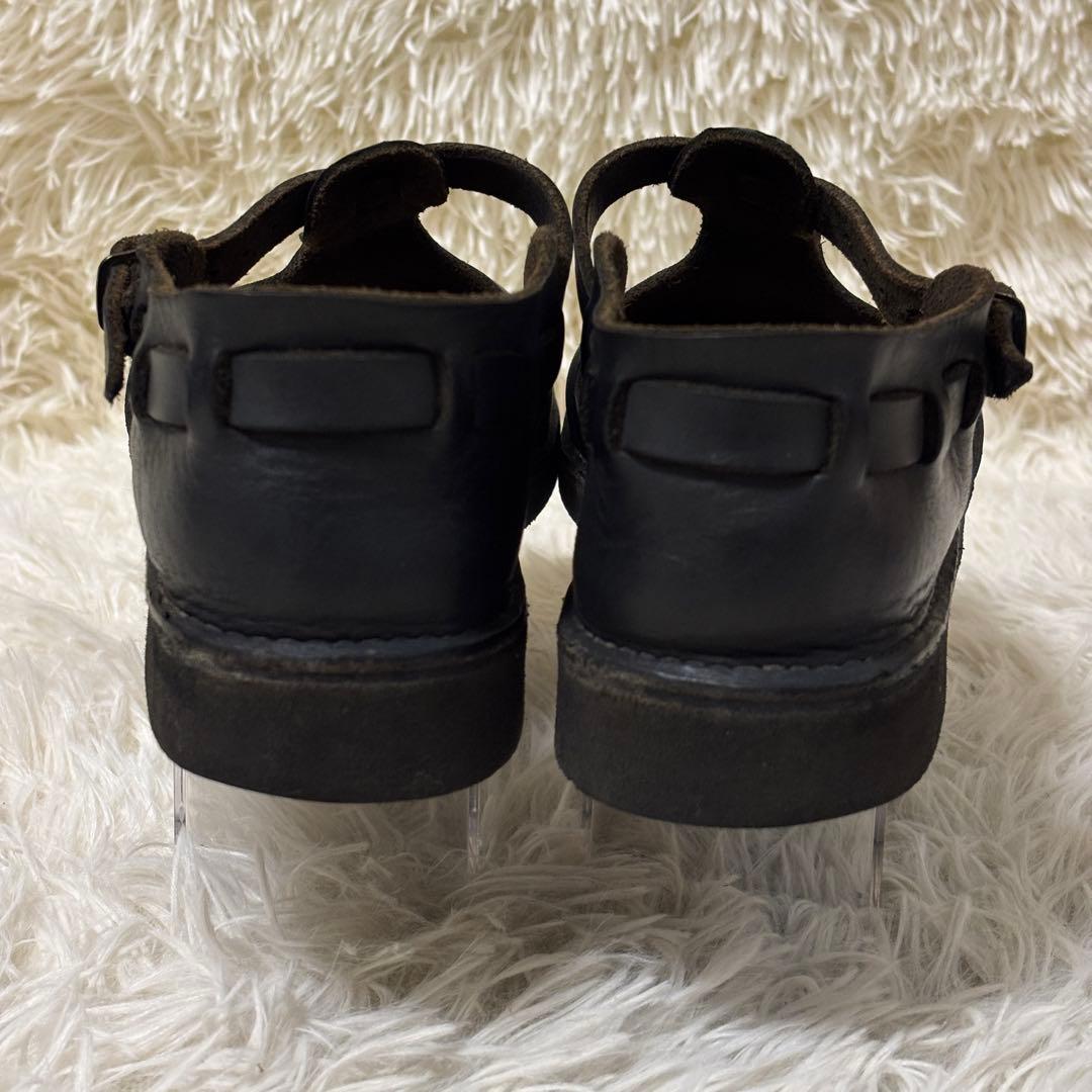 【美品】オーロラシューズ　ウエストインディアン　ブラック　24.0