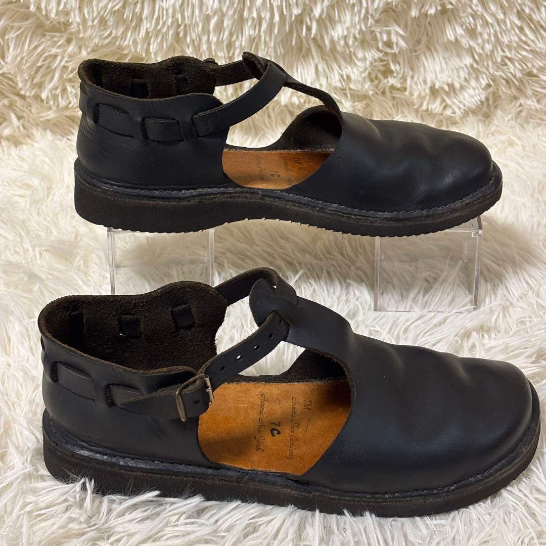 【美品】オーロラシューズ　ウエストインディアン　ブラック　24.0