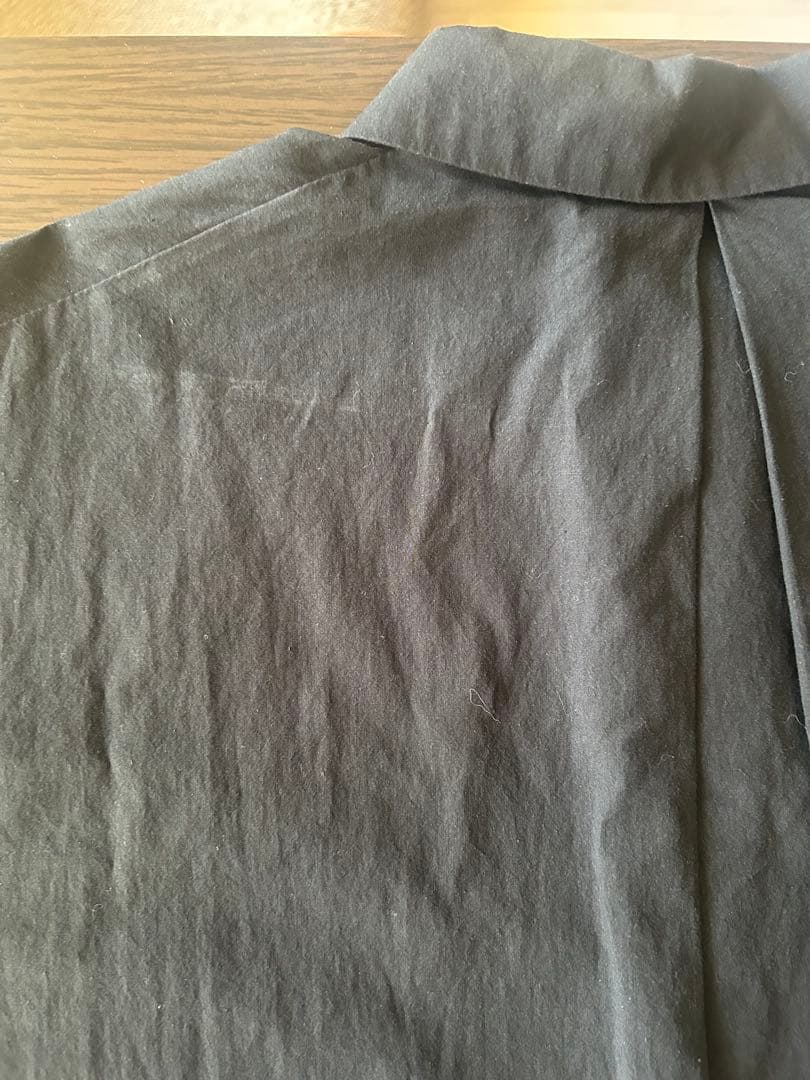 ビアズリー袖レースシャツブラックサイズフリー22AW