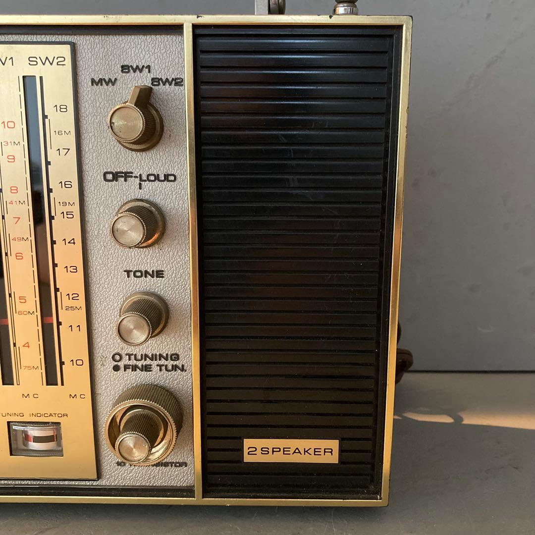 DENON T-80D 3BAND 10TRANSISTOR ラジオ ジャンク