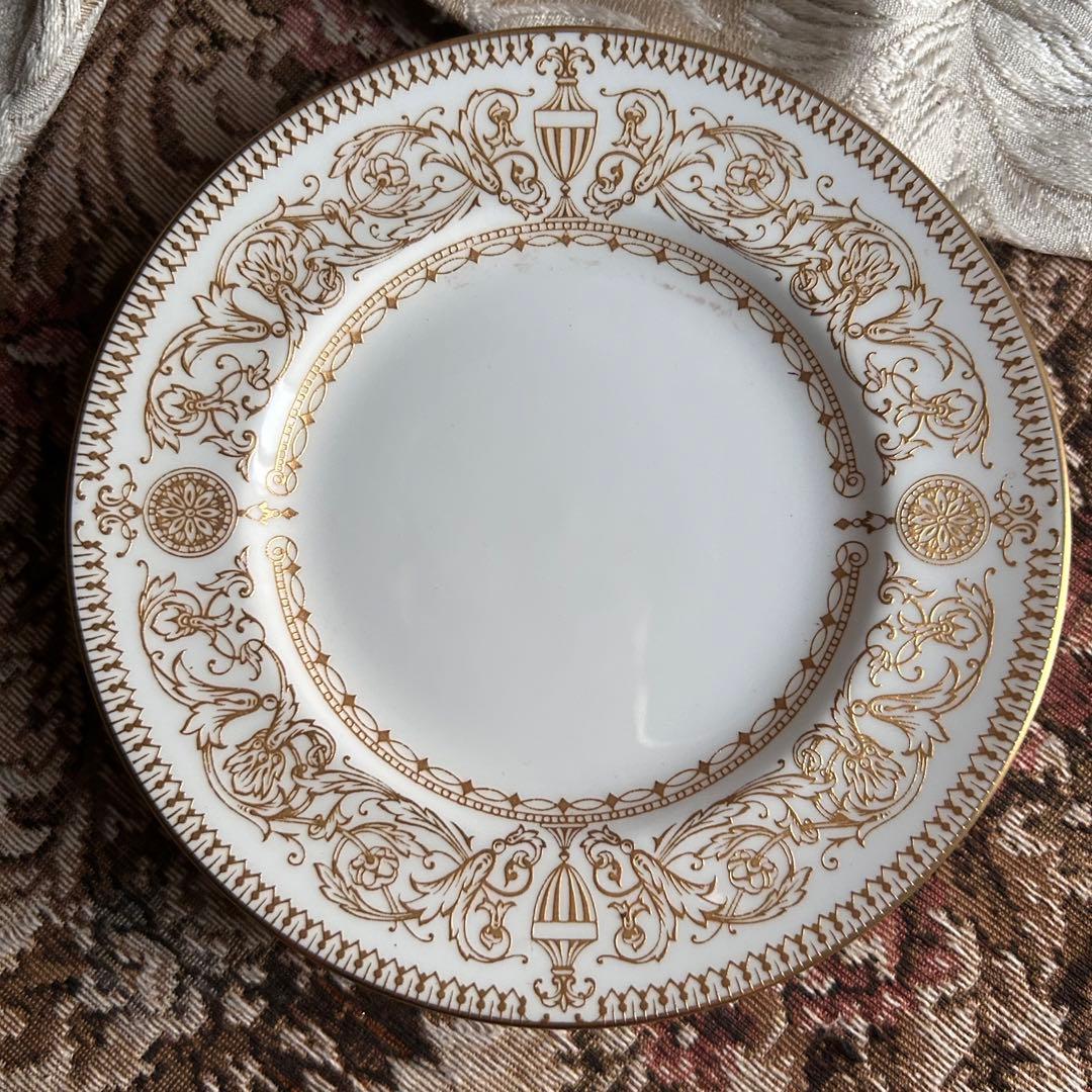 新品 英国製 WORCESTER【HYDE PARK】 ケーキ皿 3枚