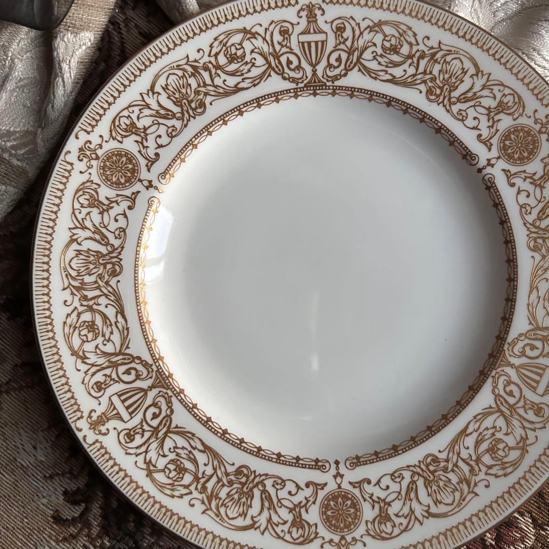 新品 英国製 WORCESTER【HYDE PARK】 ケーキ皿 3枚