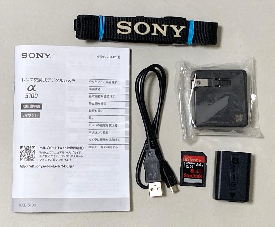 SONY α5100 ミラーレスカメラBody　+　アクセサリーキット