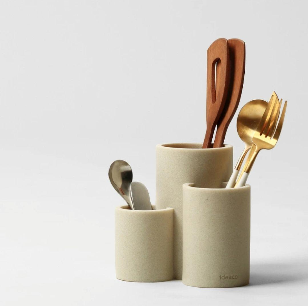 ideaco 3点セット 水切り 水切りラック マット