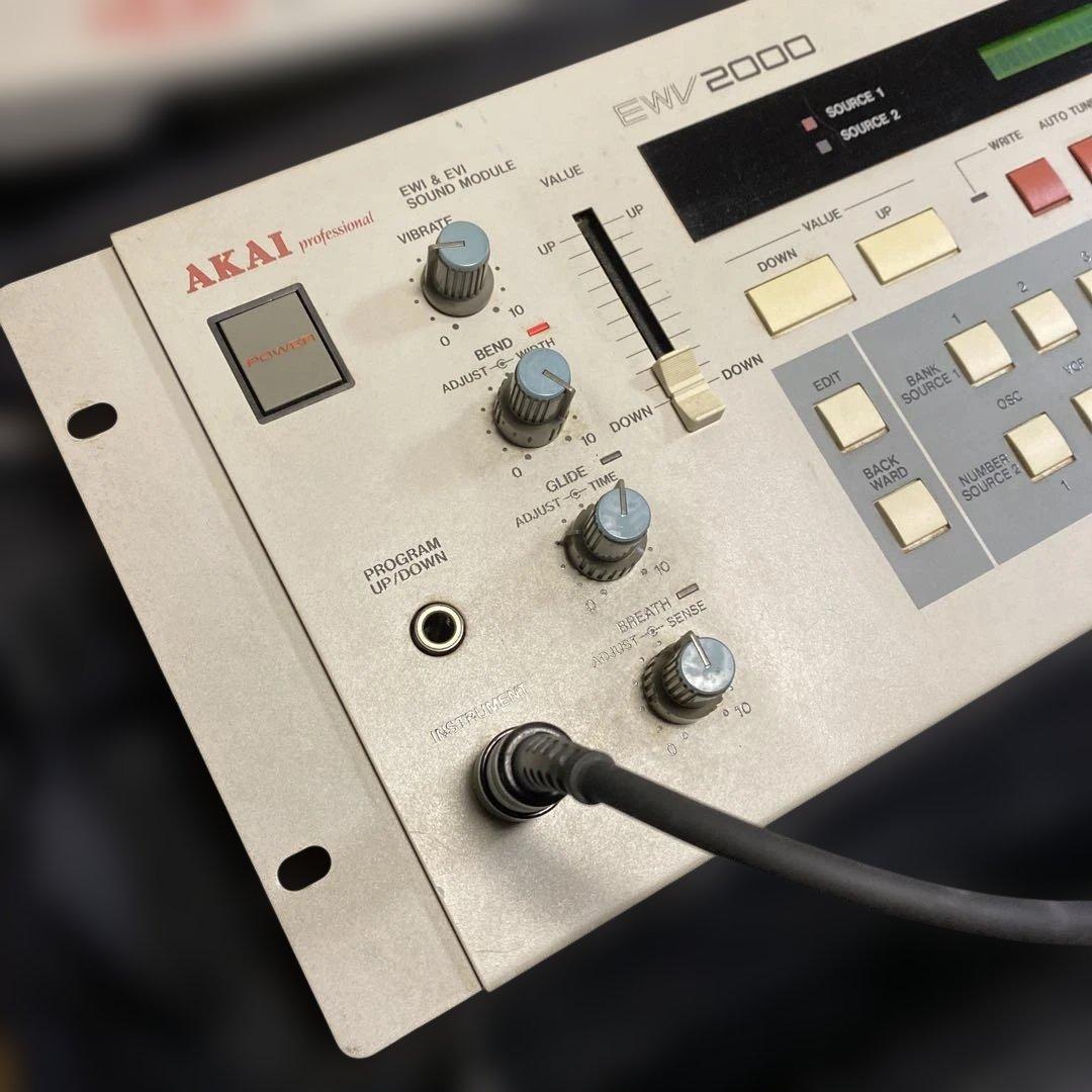 AKAI EWI1000 EWV2000 セット ケース付 動作OK