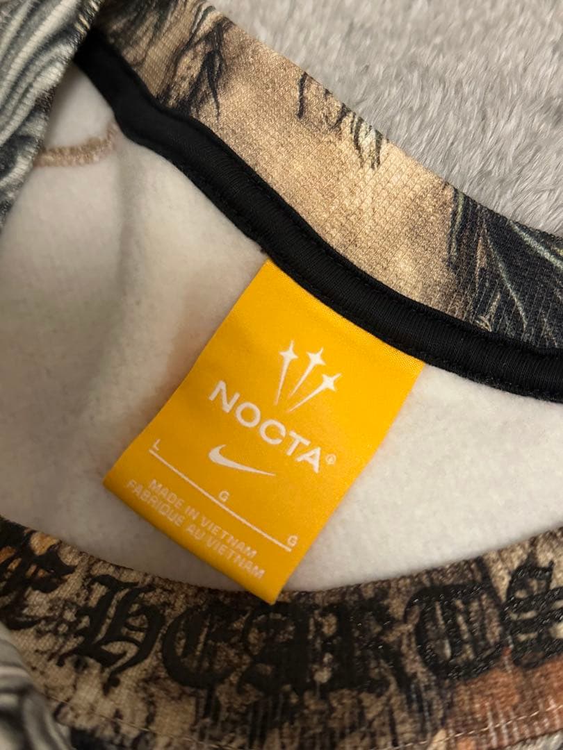 クロムハーツ ナイキ ドレイク ノクタ スウェット トレーナー クルーネック