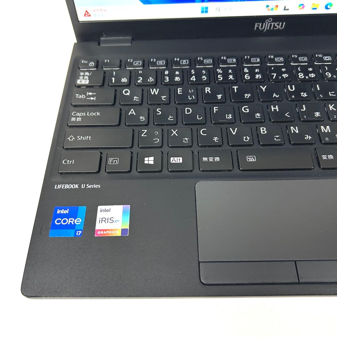 富士通 LIFEBOOK U9311/F i7 バッテリー良好 第11世代 軽量
