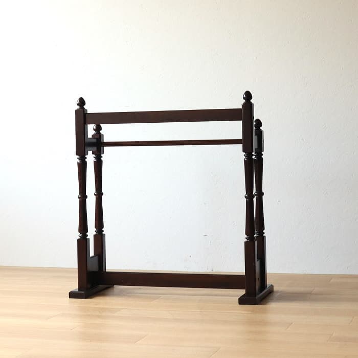 トルション掛け 木製 古家具 無垢材 タオルハンガー