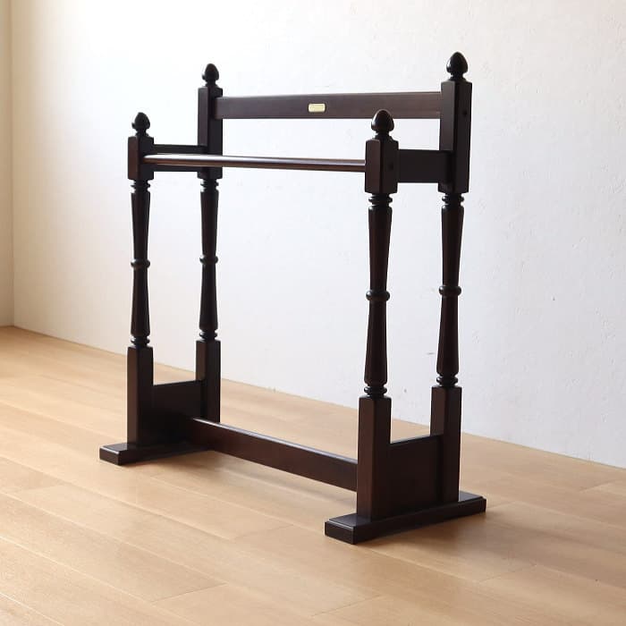 トルション掛け 木製 古家具 無垢材 タオルハンガー