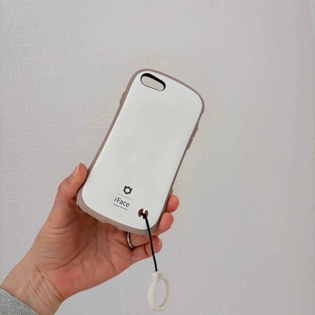 美品iPhone SE3 64GB 白 電池91% iFace3点＋新品ケーブル